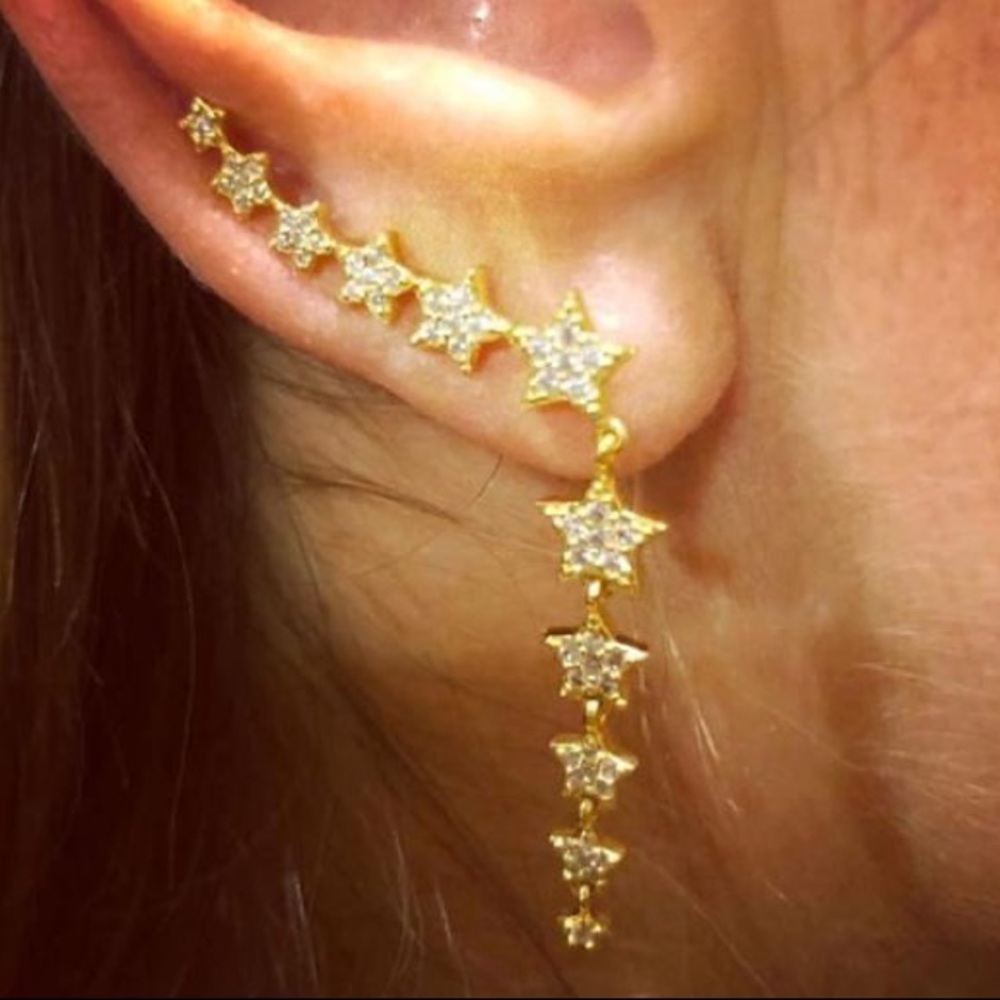 Star earrings
